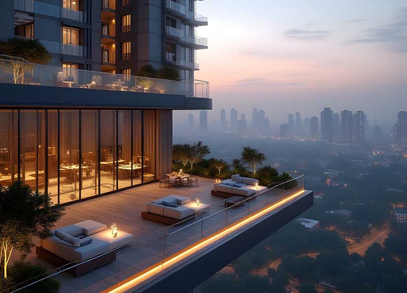 Ganga Nine Zero apartment interior overview, Sector 90 Gurgaon